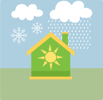 Víz- és hőszigetelés habbal